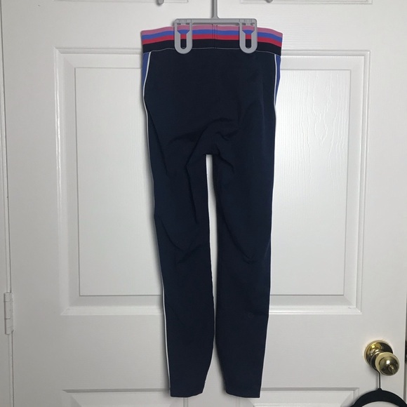 GapFit Stripe Color block Leggings - Picture 5 of 7